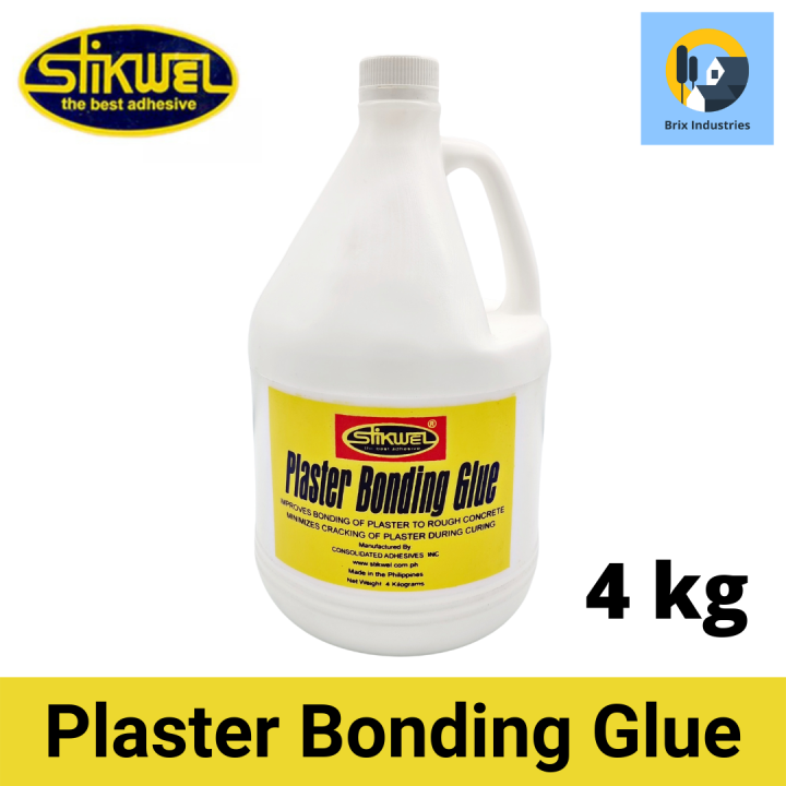 Stikwel Plaster Bonding Glue 4kg (Gallon Size) 4 kilograms Lazada PH