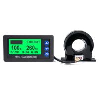 Battery Monitor Hall Coulomb Tester DC 9~100v 100A ~400A Digital Voltmeter Ammeter Capacity Power Electricity AH Voltage Meter