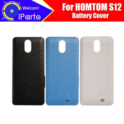 lipika HOMTOM S12 Battery Cover 100 Original New Durable Back Case Mobile Phone Accessory for S12