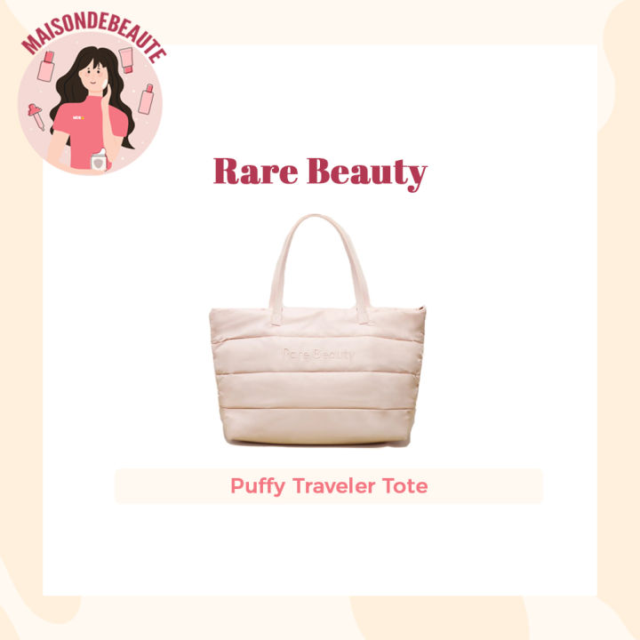 rare beauty travel tote bag