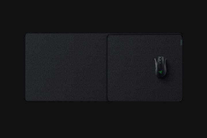 razer-strider-hybrid-soft-hard-mat-anti-slip-base-rollable-and-portable-แผ่นรองเม้าส์-ขนาด-l-xxl