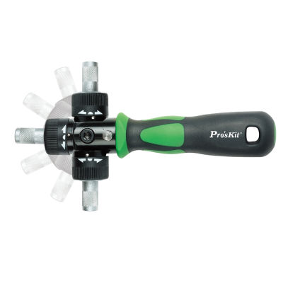 ProsKit Original SD-2314M 25 In 1 Reversible Ratchet Magnetic ไขควง W Bits &amp; Sockets ชุดไขควง
