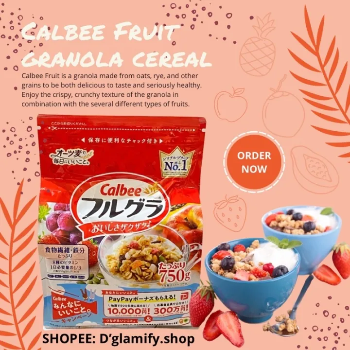 RESTOCK CALBEE JAPAN FRUIT GRANOLA CEREAL Lazada PH