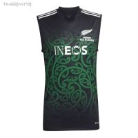 ฟุตบอล 2023Rugby World Cup 2022-2023 New Zealand Maori Sports Vest Rugby Jersey Quick drying S-3XL