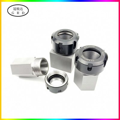 100% ใหม่ Hard Steel Hex er25 er32 er40 Square Collet Chuck Holder Block เครื่องกลึง CNC เครื่องมือสำหรับเครื่องกลึง CNC เครื่องแกะสลัก