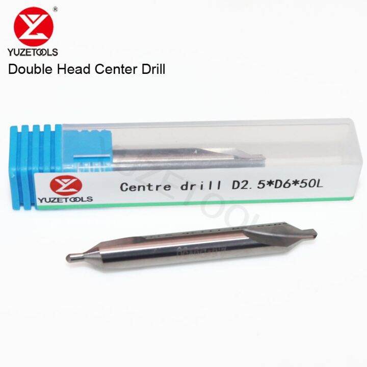 yuzetools-cnc-carbide-spot-center-drill-bits-set-60-degree-angle-center-drill-bits-ชุดเครื่องมือ-countersink-สําหรับงานโลหะกลึง