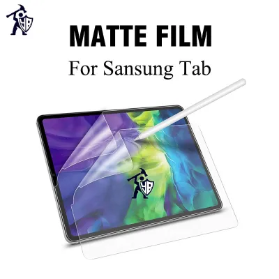 2pcs Matte Screen Protector For Samsung Galaxy Tab S8 S7 S6 Lite S5E 10.5 Tab2 3 4 Active 3 A7 Lite A8 2019 2020 Paper Like Film