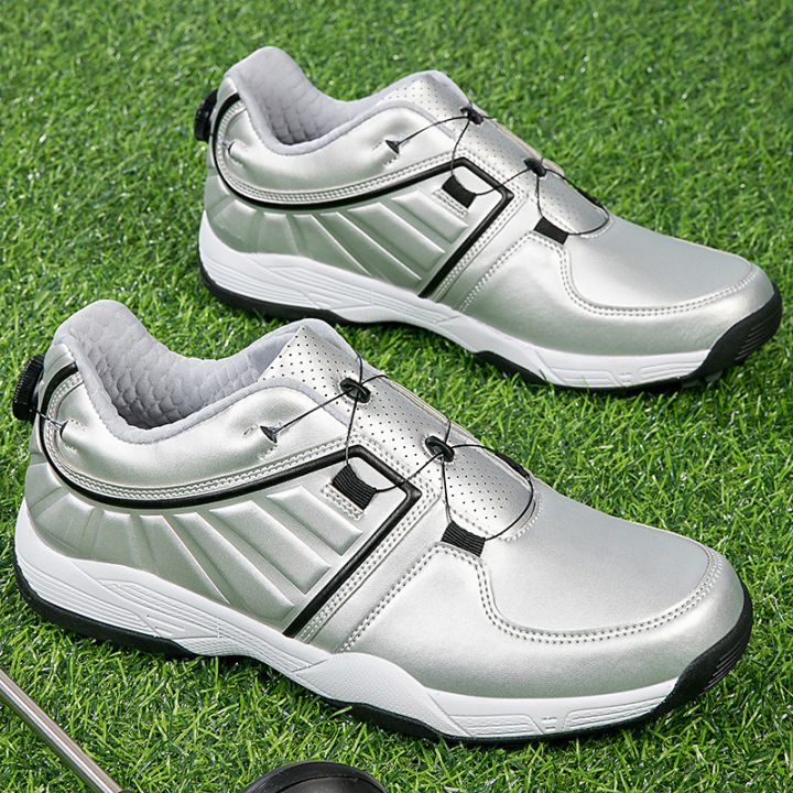 footjoy-ผู้ชายกอล์ฟรองเท้ากีฬากันน้ำหนังกอล์ฟลูกบิดรองเท้ากอล์ฟอย่างรวดเร็วเชือกรองเท้ากีฬากอล์ฟผู้หญิงสะดวกสบายเดินเท้ากอล์ฟ-ที่รองเท้ากีฬา-รองเท้ากอล์ฟผู้ชาย-รองเท้ากอล์ฟ