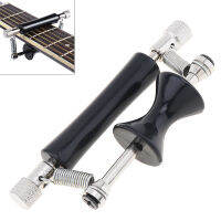 Rolling Guitar Capo GLIDER Quick Setup เลื่อนอลูมิเนียมอัลลอยด์ยางพื้นบ้านอะคูสติกกีต้าร์ Capo