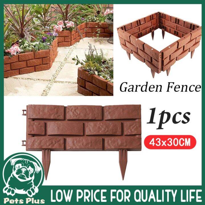 Garden Fence Flexible Plastic Landscape Path Panels Garden Edging Fence ...