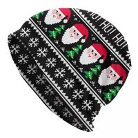 【cw】 MerrySkulliesHatSanta ClausUnisex Outdoor Cap WarmWrap Bonnet Knitting Hats