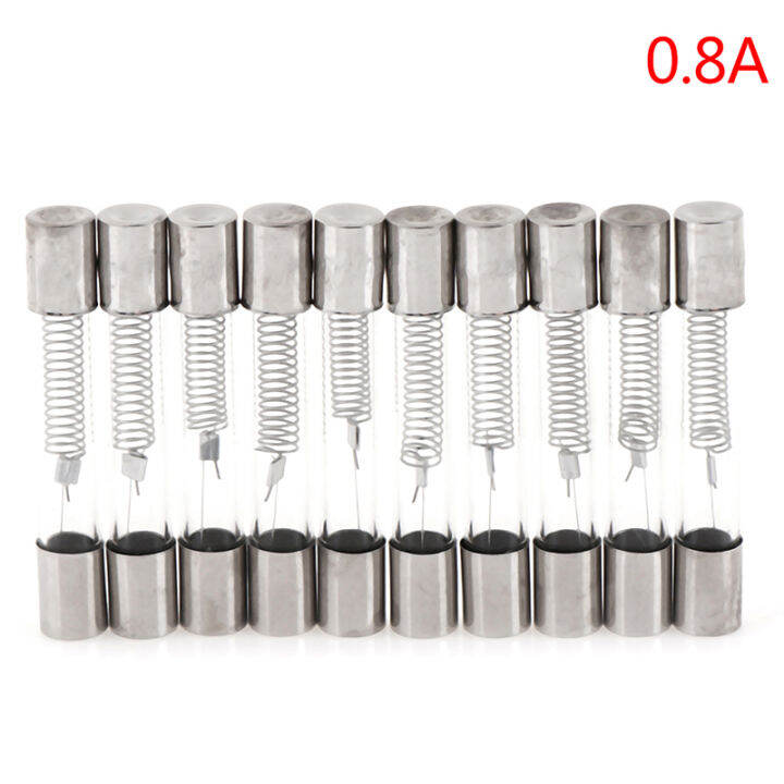 10pcs-6-40mm-5kv-เตาอบไมโครเวฟฟิวส์ฟิวส์แรงดันสูง-0-65a-0-7a-0-75a-0-8a-0-9a-tutue-store