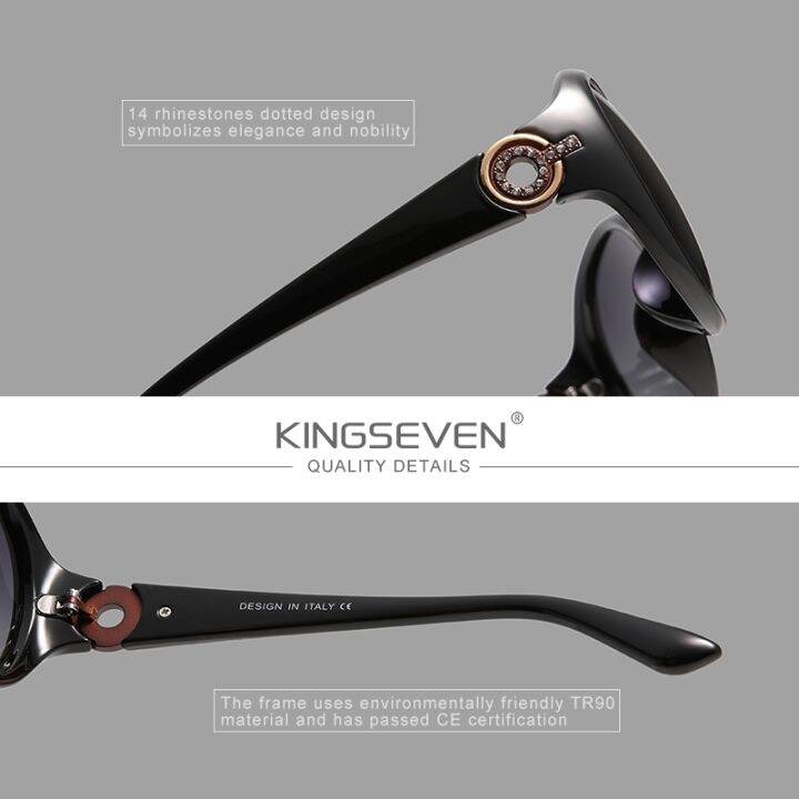 แบรนด์-kingseven-2022กรอบทรงกลมแว่นตากันแดดโพลาไรซ์สำหรับแฟชั่นสำหรับผู้หญิง-tr90ผู้หญิงแว่นตา-uv400คุณภาพสูง-gafas-de-sol