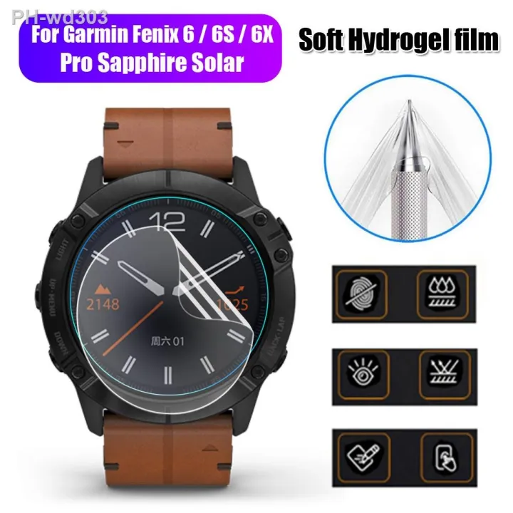 2pcs-hydrogel-film-screen-protectors-for-garmin-fenix-6-6s-6x-pro-sapphire-solar-2-5d-soft-tpu-clear-watch-shockproof-cover-case