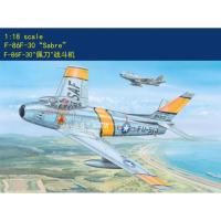 HobbyBoss 81808 USAF F-86F-30โมเดลเครื่องบินรบชุดประกอบโมเดลพลาสติกชุดตัวต่อ1/18