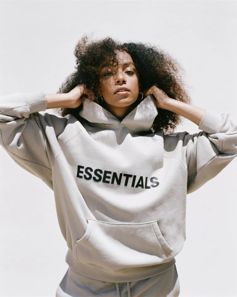 essentials hoodie in stock