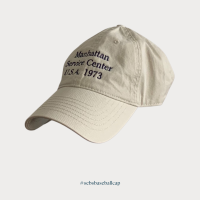 Sebs. | 002 MANHATTAN SERVICE CENTER U.S.A, 1973 (BEIGE) | BASEBALL CAP