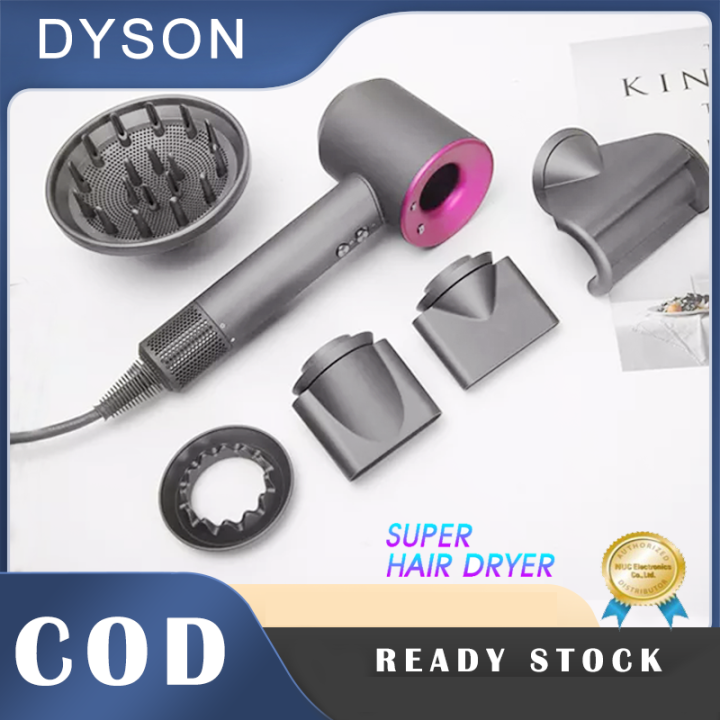 Dyson Hair Care Hd08 Hair Dryerblacknickelauthentic Supersonic Hd08 Hair Dryer With 5 Styling 1003