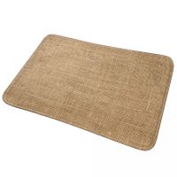 Braided Rattan Wood Wicker Doormat Non-slip Super Absorbent Bathroom Floor Mats Home Entrance Rug Kitchen Carpet Hallway Footpad