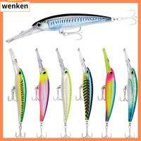 WENKEN ยิงยาวๆ เหยื่อตกปลา minnow 14ซม./47.6กรัม จมลง เหยื่อตกปลาเทียม ร้อนแรงมาก Wobbler เบส เหยื่อล่อตกปลา ของใหม่