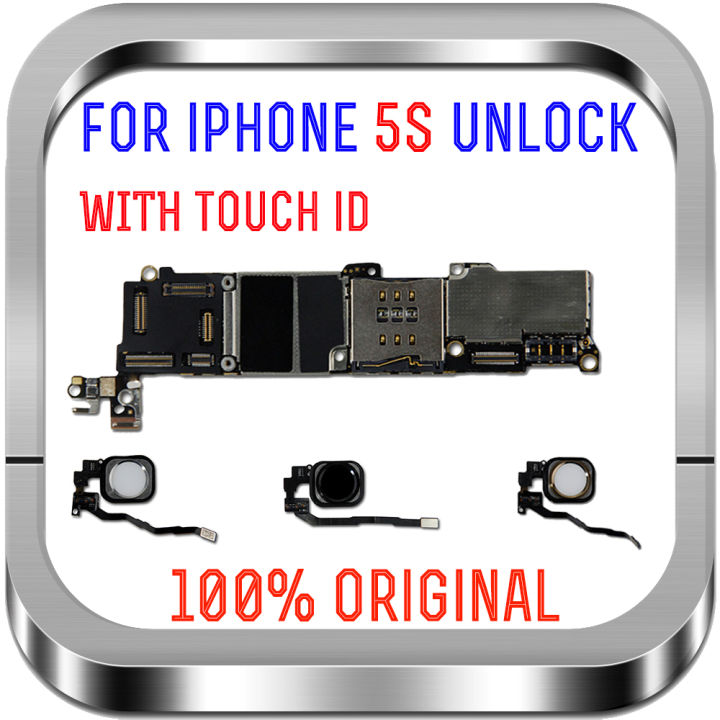 full-unlocked-for-iphone-5s-motherboard16gb32gb64gb-100-original-for-iphone-5s-mainboard-withno-touch-id-free-icloud