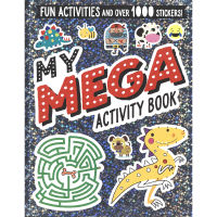 My Mega activity book my wonderful stickers Activity Book Dinosaur pirate English original imported books childrens English books