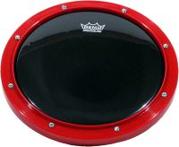 แป้นซ้อมกลอง 8 นิ้ว REMO Practice Pad - Tunable, Red, Ambassador Ebony Drumhead,8"