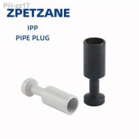 10pcs/lot IPP Series Pipe Plug Pneumatic Quick Connector Black/White 4mm/6mm/8mm/10mm/12mm/16mm