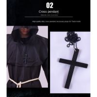 Halloween Performance Costume Performance Clothing Medieval Monk Clothing Monk Robe Wizard Clothing Priest Clothing Monk Robe