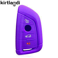 HushdgSilicone Cover Key Case Remote Shell สำหรับ BMW G30 G05 E70 X5 F15 X4 F16 F48 5 7 Series 1 X3 E83ผู้ถือ Key Keyless kouh