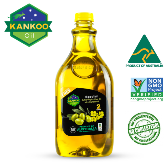 Dầu oliu hạt cải extra virgin olive oil with canola oil hãng kankoo - ảnh sản phẩm 1