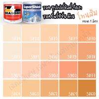 โปรโมชั่น+++ TOA สีภายนอก+ภายใน สีส้ม ขนาด 1L เฉดสีบ้านสบาย สีทาบ้าน สีน้ำ สีทาอาคาร สีอะครีลิค สีโฟร์ซีซั่นส์ สีซุปเปอร์ชิลด์ ราคาถูก อุปกรณ์ ทาสี บ้าน แปรง ทาสี ลายไม้ อุปกรณ์ ทาสี ห้อง เครื่องมือ ทาสี