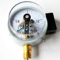 QDLJ-Yxc Range 0.1-60 Mpa 100mm Magnetic Auxiliary Electric Contact Pressure Gauge Pneumatic