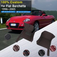 พรมเช็ดเท้ารถยนต์,เสื่อสำหรับ Fiat Barchetta 1996 2005พรมปูพื้นกันฝุ่นพรมอุปกรณ์เสริม Hiasan Interior