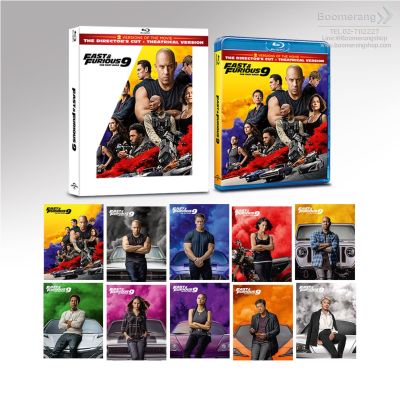 Fast &amp; Furious 9 /เร็ว...แรงทะลุนรก 9 (Blu-ray with Poscard Set) (BD มีเสียงไทย มีซับไทย) (Boomerang) (หนังใหม่)