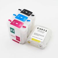 Holiday Discounts Empty Refill For Hp82 Hp10 82XL 10XL 10 82 Refillable Ink Cartridge For HP Designjet 500 500Ps 800 800Ps 820Mfp 815Mfp Printer