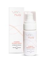 Nua Foaming Intimate Wash | Enriched with Aloe Vera and Lactic Acid | Toxin-free, Paraben-free and Sulphate-free | Anti-Bacterial and prevents infections | Prevents Dryness, Itchiness And Irritation | Balances pH | 100ml