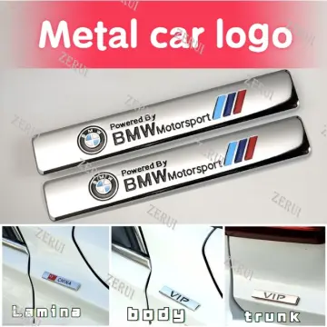 BMW 4 Genuine M 3D Stickers Badges Emblems Decals