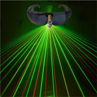 ♧♨✠ Green Laser Party Glasses