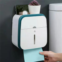 Bathroom Accessories Shelf Wall Toilet Paper Roll Holder Waterproof Tissue Holder Tissue Box Paper Dispenser Napkin Storage