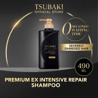 Tsubaki Premium EX Intensive Repair Shampoo Conditioner 490ml ซึบากิ พรีเมี่ยม อีเอ๊กซ์ แชมพู คอนดิชันเนอร์