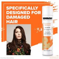 Toni&amp;Guy Damage Repair Shampoo 250ml แชมพูสระผมสูตรพรีเมี่ยมเพื่อผมนุ่มลื่นสลวยมีน้ำหนักเป็นธรรมชาติสินค้านำเข้าจากออสเตรเลียของแท้พร้อมส่ง