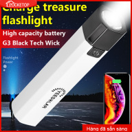 Ánh sáng mạnh Đèn pin mini USB Mini flashlight có thể sạc lại ngoài trời thumbnail