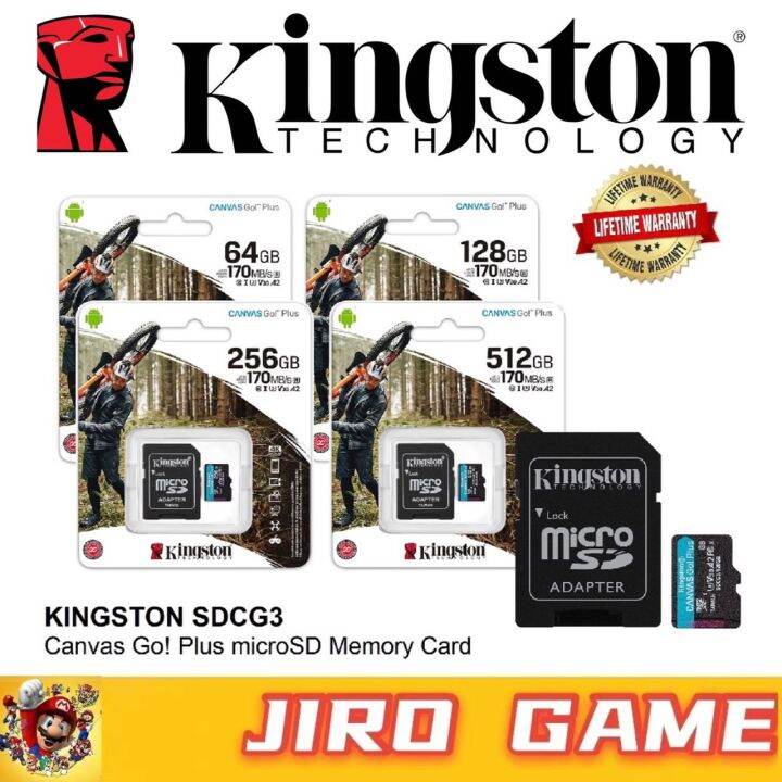 Nintendo Switch KINGSTON Micro SD Class 10 SDHC/SDXC Memory Card 32GB