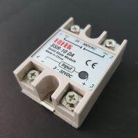 โมดูลตัดต่อวงจร โซลิดสเตตรีเลย์ 10A Solid-state Relay SSR-10DA