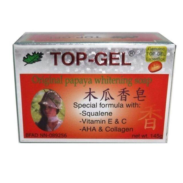 Top Gel Original Papaya Whitening Soap Lazada PH