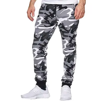 Mens hot sale camouflage joggers