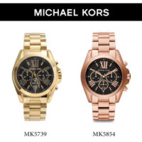 พร้อมสต็อก ！ Michael Kors รุ่นMK5854 สีโรสโกลล์ ของแท้% MK5854 MK5739 43MM ผู้ชายด