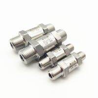 304 Stainless Steel One Way Valve 1/8" 1/4" 1/2" Hexagonal Male Thread Check Valve