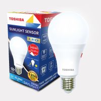 โปรโมชั่น+++ TOSHIBA LED Sunlight Sensor 12 วัตต์ หลอดไฟ LED เปิด ปิด อัตโนมัติ มาตรฐานญี่ปุ่น รับประกันสินค้า 1 ปี สะดวก ปลอดภัย ราคาถูก หลอด ไฟ หลอดไฟตกแต่ง หลอดไฟบ้าน หลอดไฟพลังแดด